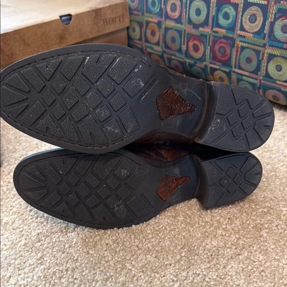 Brown Leather Riding Boots - Picture 7 of 9